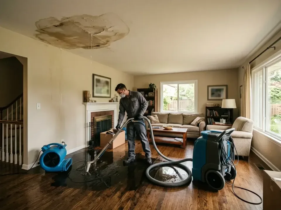 attic-pipe-burst-ceiling-drip-008 — frequently asked questions, Water Damage Restoration & Carpet Care in Inverness, FL